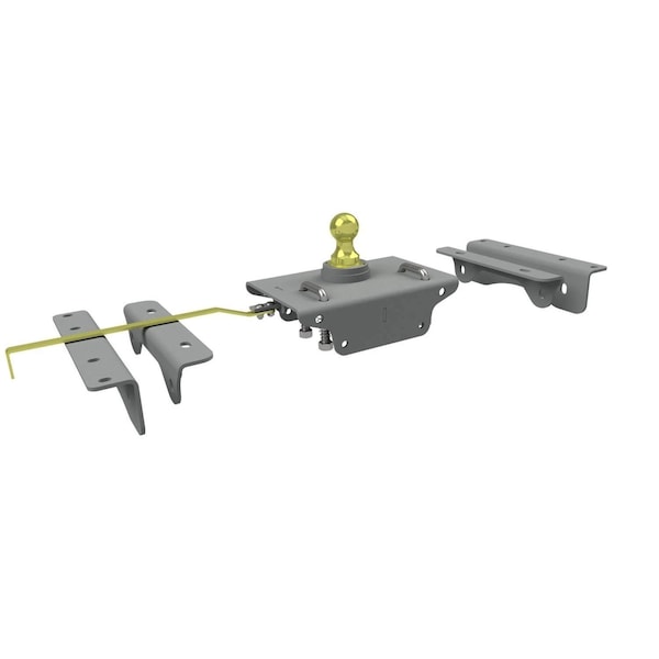 Turnoverball Gooseneck, Custom center assembly kit for Ford trucks. Bolt-on Application